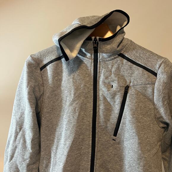 C9 Champion Boys' Victory Fleece Full Zip Light Gray Sweatshirt - Large - NWT - Picture 12 of 13